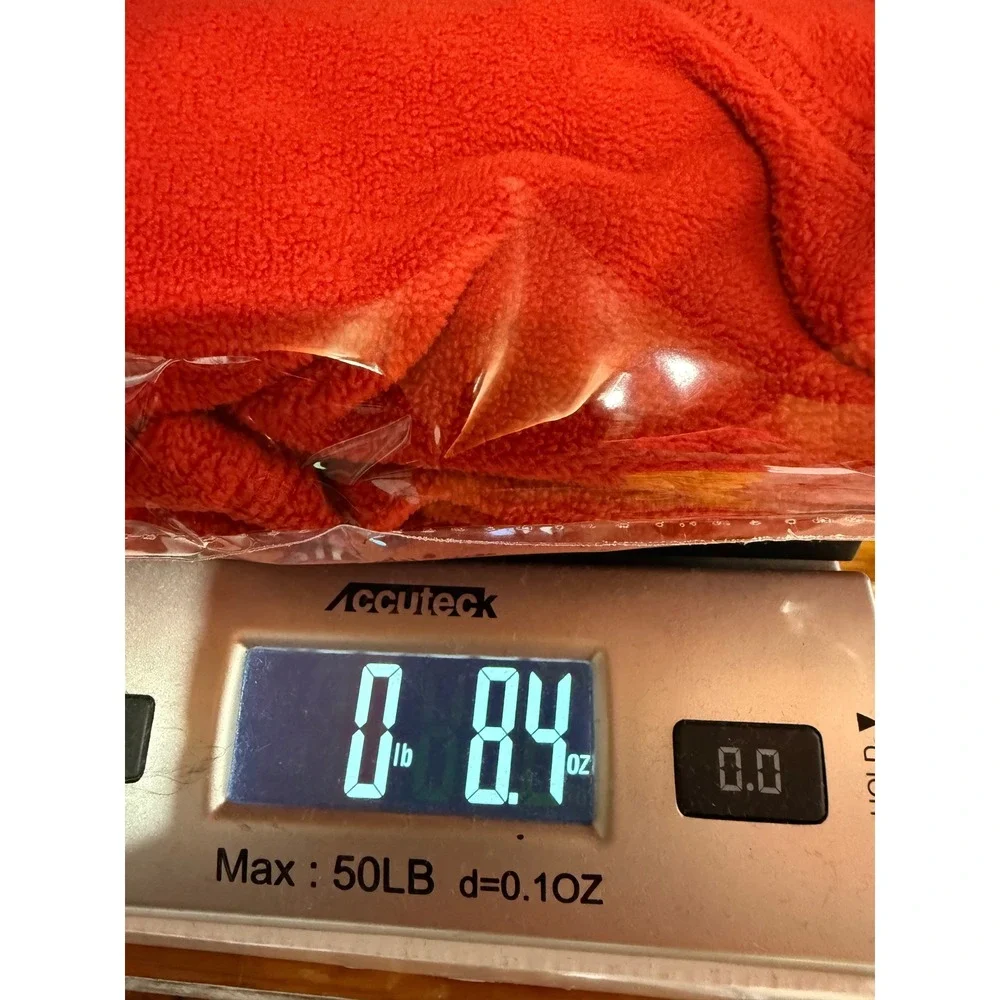 The North Face Fleece Pullover Jacket Mens XL Red Lightweight 1/4 Zip Polartec